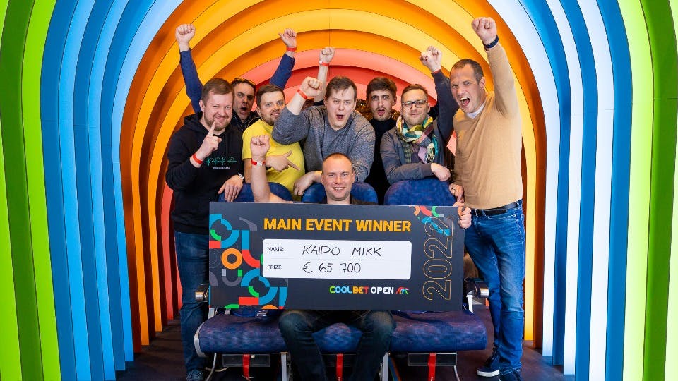 Kaido Mikk wins the Coolbet Open Main Event